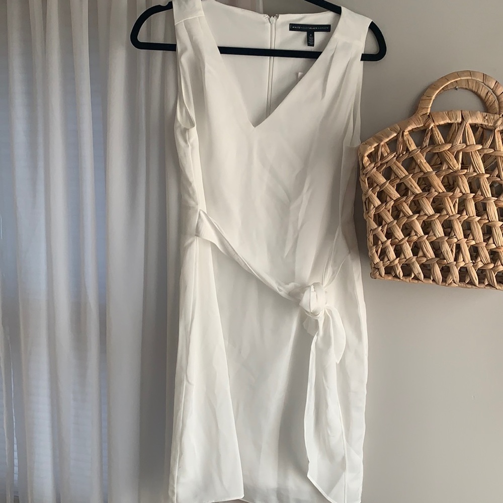 WHITE HOUSE BLACK MARKET White Dress